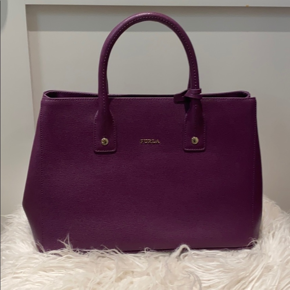 Like-new Furla Satchel